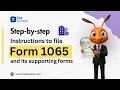 How to File Form 1065 Step-by-Step Instructions using TaxZerone
