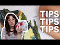 cross stitch tips for all you beginners out there