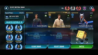 Swgoh - GAS JMK CAT vs PKHO Hondo Vane DC GAC 3v3