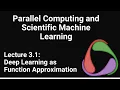 Introduction to Scientific Machine Learning 1 Deep Learning as Function Approximation