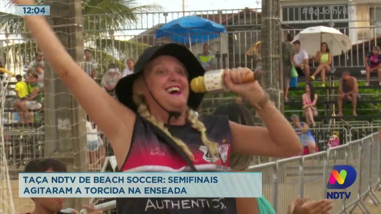 Taça NDTV de Beach Soccer: Semifinais agitaram a torcida na enseada