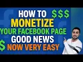 How To Monetize  Your Facebook page | Foughty1 