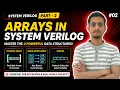 SystemVerilog Part 2 Arrays Explained Dynamic Arrays Associative Arrays Queues
