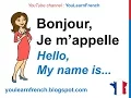 Download Lagu French Lesson 15 INTRODUCE YOURSELF in French Basic conversation Se présenter Presentarse en francés