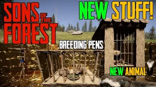 Download Sons of The Forest Small Update! NEW Animal \u0026 2 NEW Breeding Pens \u0026 More! MP3