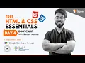 Day 4 CSS Background and Responsive Website Free HTML CSS Essentials Bootcamp 5 Days
