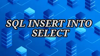 SQL INSERT INTO SELECT