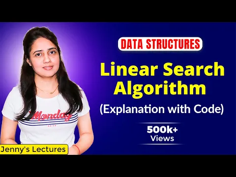 7.1 Linear Search Algorithm | Linear Search in C | Data Structures Tutorials - YouTube thumbnail