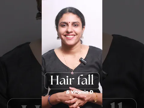 Hair fall and Vitamin D...| Dr Jaquline Mathews BAMS