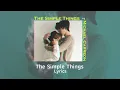 Download Lagu The Simple things - Michael Carreon { lyrics video }