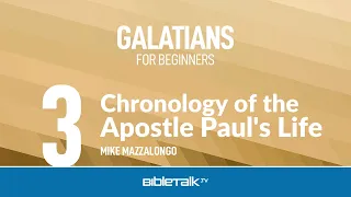 Chronology of the Apostle Paul's Life