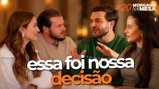 BADIN COLONO e JULIA falam sobre CONVERSÃO ao protestantismo e CRÍTICAS - Na mesa c/ Morgana Santana