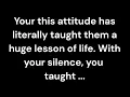 Your silence hit them HARD 🤯💔… it taught them a life-changing lesson 👀