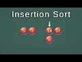 Insertion Sort Algorithm Explained Visually - Step-by-Step Animation