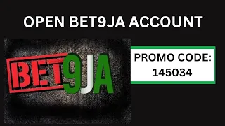 open bet9ja account register bet9ja