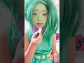 Inside out Disgust makeup and dress up for Halloween