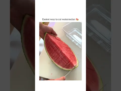 watermelon cutting skill 😮🍉