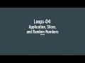 Introduction to Programming Using Python 15 Loops-4