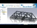 Solid edge tutorials l Custom frame design