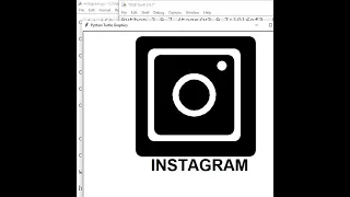 How to Draw Instagram Logo using Python Turtle