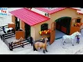 Schleich Stable with Horses Playset For Kids