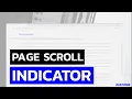 Page Scroll Progress Bar Design Using Html Css and Javascript Page Scroll Indicator Using Js