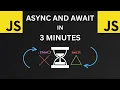 JS Async and Await in 3 Minutes