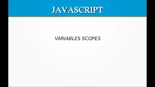 Javascript ES6 Tamil Variables And Variables Scope