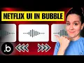 How to Build Horizontal Scroll UI in Bubble Repeating Group Hack