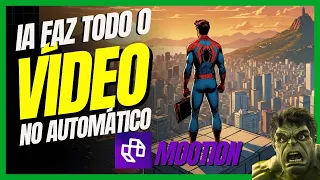Mootion AI I Como Criar Vídeos Automáticos - Canal Dark Nunca Foi Tão Fácil