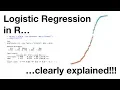 Logistic Regression in R Clearly Explained