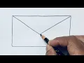 How to Draw things from Rectangle Easy Drawing for Kids