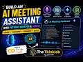 Built an AI Meeting Assistant with Python Whisper Gemini Gradio