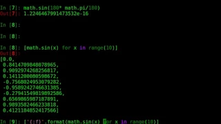 python math sin - trigonometric function