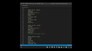 How to draw doraemon using python turtle graphics