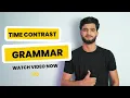 Time Contrast Grammar with Past Present Future Tense Tutorial By EnglioCity