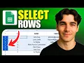 How To Select Multiple Rows In Google Sheets Tutorial 2026