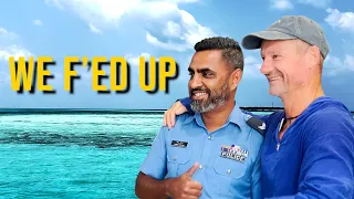 Police to the rescue after our escapades in Malé – Sailing the Maldives part 5