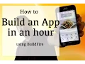 Build an app in an hour