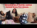 BELANJA BAJU NATAL BUAT ANAK-ANAK TEMA WARNA HITAM
