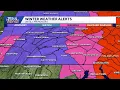 Winter storm warning advisory in effect for south-central PA
