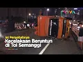 Download Lagu Tabrakan Maut di Tol Semanggi, Beberapa Mobil Hancur