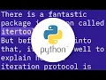 python arbitrarily incrementing an iterator inside a loop