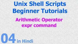 04 - Unix Shell Scripts