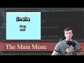 The Main Menu Java Snake Part 3