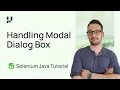 How To Handle Modal Dialog Box In Selenium WebDriver Selenium 4 Tutorial With Java TestMu AI
