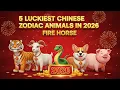 Lagu 5 LUCKIEST Chinese Zodiac Signs in 2026! Will YOU Get RICH in the Fire Horse Year? Fengshui
