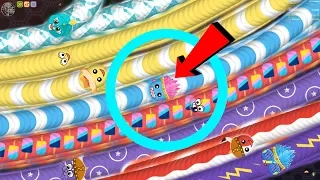 Wormate io World Biggest Worms Wrap In Giant Worm Ever Wormateio Gameplay Best Moments