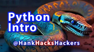 Intro to Python - Basic Python Tutorial