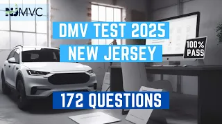 New Jersey DMV Written Test Test Questions and Answer NJ C Written Test 2025